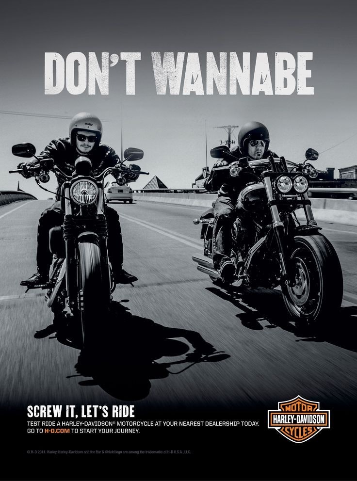 Harley Davidson Ad